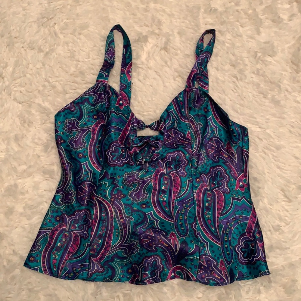 Sleep Solutions vintage pajama top size M